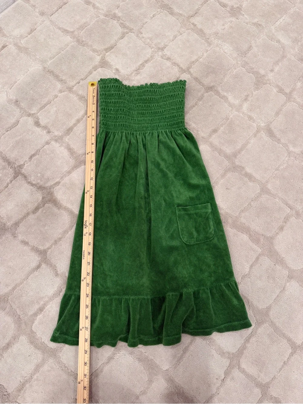 Juicy Couture Girls Green Dress Y2K